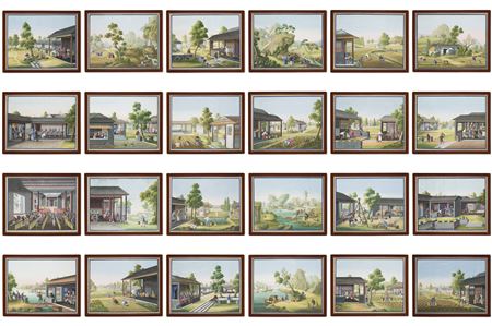 19TH CENTURY, TEA CULTIVATION AND PRODUCTION, A SET OF TWENTY-FOUR