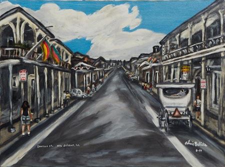 "Bourbon Street, New Orleans," 1999