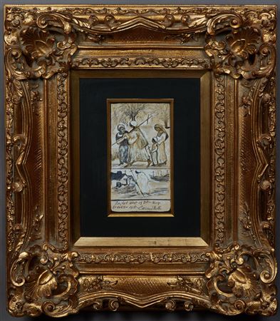Sample artwork by Emerson Bell (1932 - 2006), known for sculpture, painting and printmaking - View similar artists and auction records