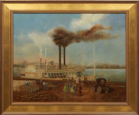 Robert E. Lee Steam Boat on the Mississippi River