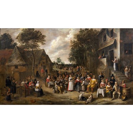 "Village scene"