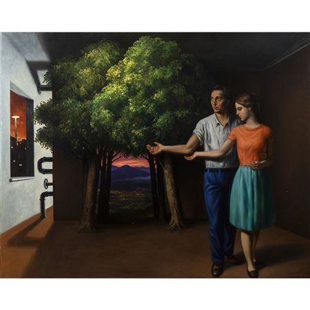 Sample artwork by Stefano Stasio (Born 1948), known for painting - View similar artists and auction records