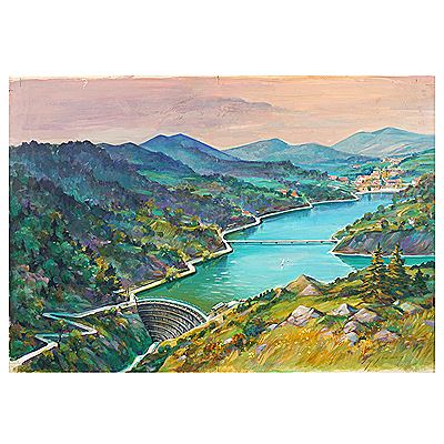 Sample artwork by Mario Cavazza (Born 1926), known for painting - View similar artists and auction records