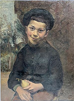 The Child with the Pear, 1918
