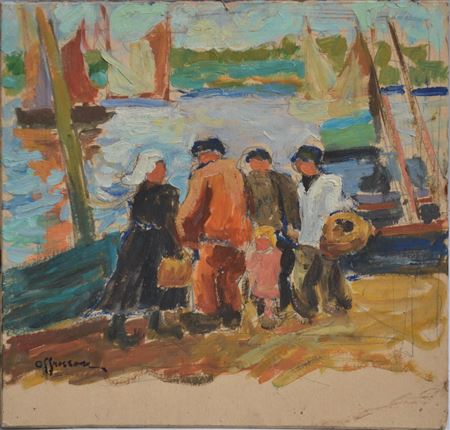 Return from fishing