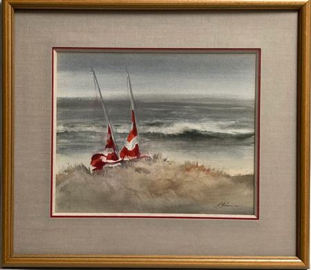 Sailboats on the dune