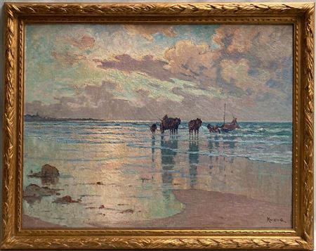 Sample artwork by Alfred Marzin (1880 - 1943), known for paintings - View similar artists and auction records