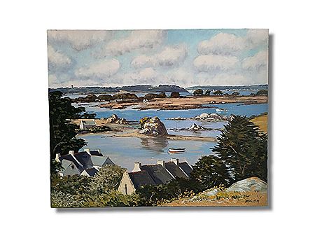 Sample artwork by Michel Margueray (Born 1938), known for painting - View similar artists and auction records