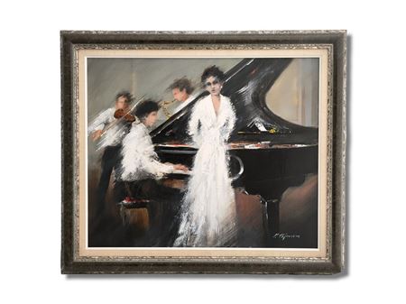 The Concert by Mauricie Fillonneau - Auction record, sale price, and art valuation. Compare with similar artists and explore comparable artworks.
