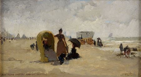 Sample artwork by Arthur Briet (1867 - 1939), known for painting - View similar artists and auction records