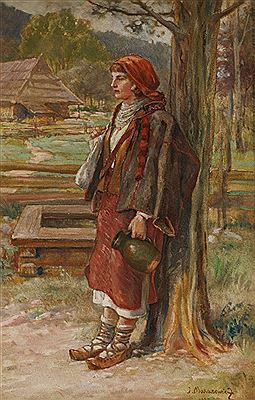 HUCUŁKA Z DZBANEM