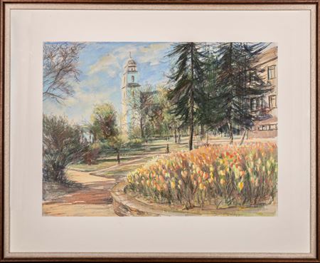 Die St. Bartholomäus-Kirche in Klarenthal by Willi Hoffmann-Guth - Auction record, sale price, and art valuation. Compare with similar artists and explore comparable artworks.