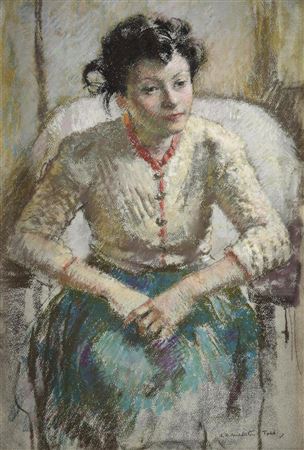 Sample artwork by Arthur Ralph Middleton Todd (1891 - c.1967), known for painting - View similar artists and auction records