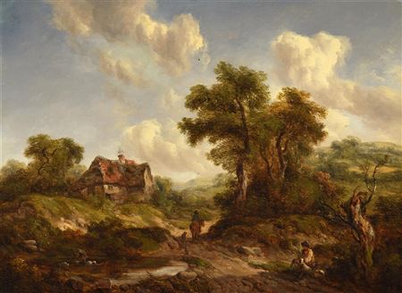 Sample artwork by Richard Hilder (1813 - 1852), known for painting - View similar artists and auction records