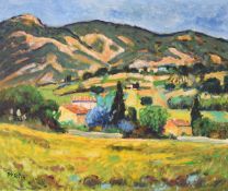 Landscape in the Provence