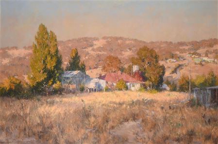 GOLDEN HOUR, NEWBRIDGE by Kasey Sealy - Auction record, sale price, and art valuation. Compare with similar artists and explore comparable artworks.
