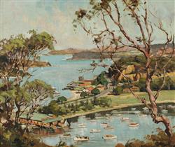 '[The Spit Bridge] Blue Waters, Middle Harbour'