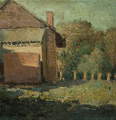'The Old Studio, Pymble,' 1881 by Donald G Commons - Auction record, sale price, and art valuation. Compare with similar artists and explore comparable artworks.
