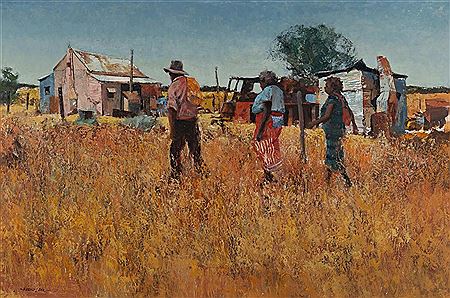 'Going Home' by Harold Lane - Auction record, sale price, and art valuation. Compare with similar artists and explore comparable artworks.