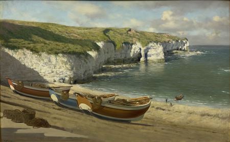 Cobles at North Landing Flamborough