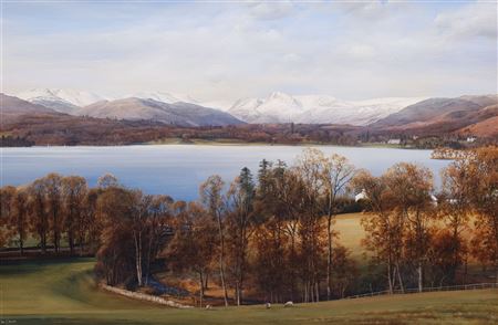 Langdale Pikes covered in Snow by Alan Robert Thompson - Auction record, sale price, and art valuation. Compare with similar artists and explore comparable artworks.