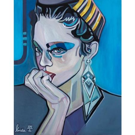 Sample artwork by Pawel Porada (Born 1985), known for cartoon figure painting, drawing, graphics - View similar artists and auction records