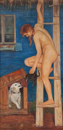 "Robber and Maciuś" ("Act on the Ladder"), 1925