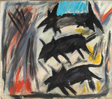 "Three lazy dogs", 1987