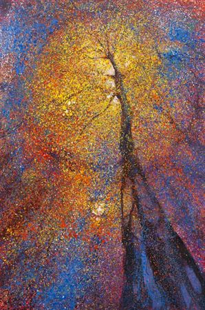 TREE AT SUNSET, 2022