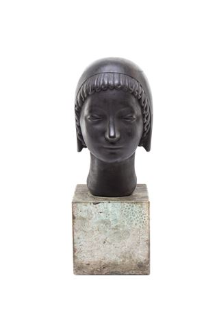 "Head of a Girl in Hood"