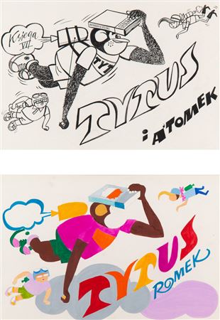 "Tytus, Romek i A’Tomek. Księga VII", cover for 4th pub. IV, 1990