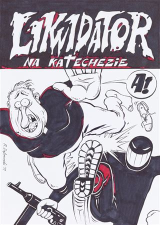 „Likwidator. Ełro’ 12", "Na katechezie", title board, 2011