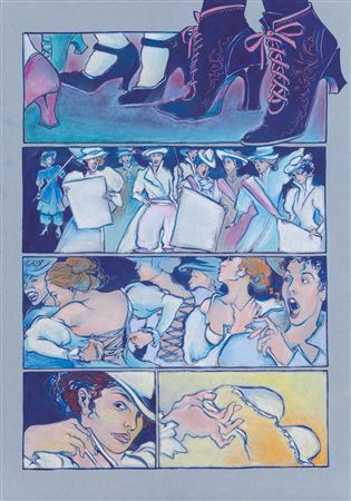 Sample artwork by Aleksandra Spanowicz (Born 1966), known for painting - View similar artists and auction records
