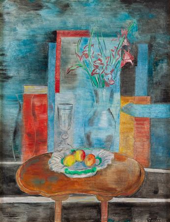 Martwa natura z owocami , 1974
