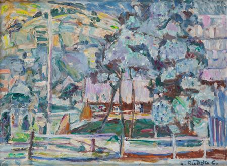 "Pejzaż jary" , 1955