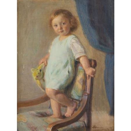 "HANSEL WITH A BEAR", 1922