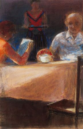 At a Cafe by Grzegorz Morycinski - Auction record, sale price, and art valuation. Compare with similar artists and explore comparable artworks.