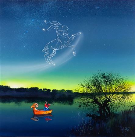 "Under The Capricorn" by Paulina Zalewska - Auction record, sale price, and art valuation. Compare with similar artists and explore comparable artworks.