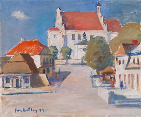 Landscape from Kazimierz Dolny, 1977