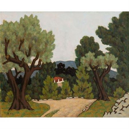 LANDSCAPE FROM THE SOUTH OF FRANCE