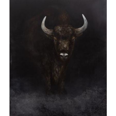 Sample artwork by Klaudia Choma (Born 1988), known for painting, visual structures - View similar artists and auction records