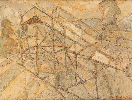 Composition by Marian Pozniak - Auction record, sale price, and art valuation. Compare with similar artists and explore comparable artworks.