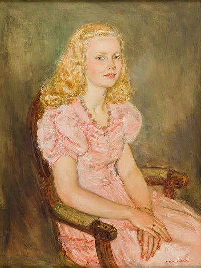 Portret of Dorothea Vogel, po 1939