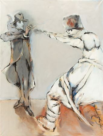 "Someday Napoleon's soldier from Goya's image came into my room", 1988