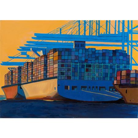 WATERWAYS NO. 2 by Aleksandra Osa - Auction record, sale price, and art valuation. Compare with similar artists and explore comparable artworks.