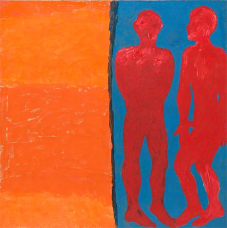"Half the space filled with loving people", 1984