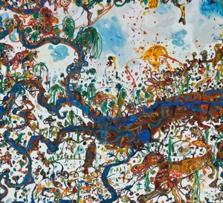 SMALL STREAMS RUNNING INTO A BIG RIVER, 1990