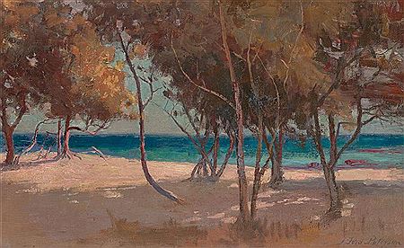Sample artwork by John Ford Paterson (1851 - 1912), known for painting - View similar artists and auction records