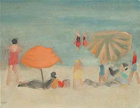 BEACH SCENE