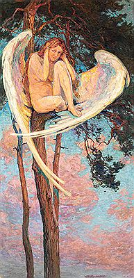 Night Bird by Albert Wilhelm Lefebre - Auction record, sale price, and art valuation. Compare with similar artists and explore comparable artworks.